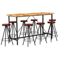 Set Muebles de Bar 9 Piezas Vidaxl Set Muebles de Bar 9 Piezas Vidaxl