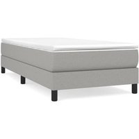 Estructura de Cama "Box Spring" - Gris - 80x200 Cm