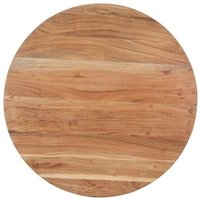Mesa de comedor de madera maciza de acacia 80 cm