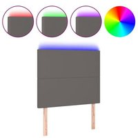 Cabecero de Polipiel con Luces LED