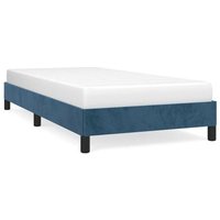 Estructura de Cama Doble Terciopelo 140x200 Cm