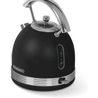 Hervidor de Agua Eléctrico Schneider Scke17b, 1.7L, 2200W, Negro Mate