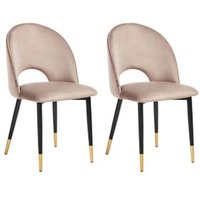 Conjunto de 2 Sillas de Comedor Magalia