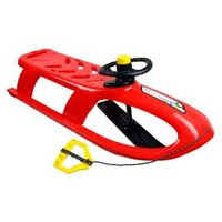 Trineo de Plástico con Volante para Niños
