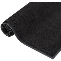 Alfombra de Entrada Negro 80x120 Cm
