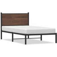 Estructura de Cama Individual Metálica 100x190 Cm