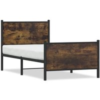 Estructura de Cama Individual Metálica 90x190 Cm