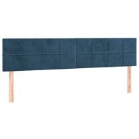 Juego de Cabeceros de Terciopelo 80x5x78/88 cm (2 uds) MPN CFW320477