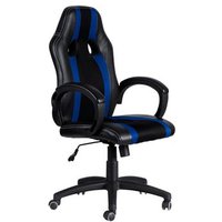 Silla Race de Polipiel y Tela