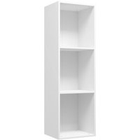 Estantería y Mueble de TV de Madera Contrachapada 36x30x114cm