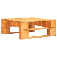 Otomana de Jardín de Palés de Madera Vidaxl