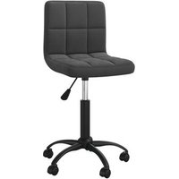 Silla de Oficina Giratoria de Terciopelo Vidaxl