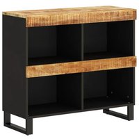 Armario Auxiliar Madera Maciza Mango 85x33x75 cm