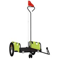 Remolque para Bicicletas Vidaxl Hierro y Tela Oxford