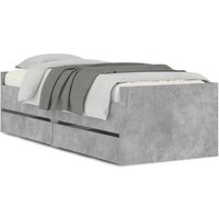 Estructura de Cama con Cajones 90x200 cm