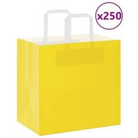 Bolsas de Papel Kraft con Asas 26x17x25 cm - 250 Unidades