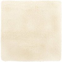 Alfombra de Pelo Largo Navarra Crema 240x240cm Poliéster