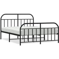 Cama Matrimonial Estructura Metálica 160x200cm con Cabecero