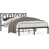 Estructura de Cama de Metal Matrimonial 135x190 Cm