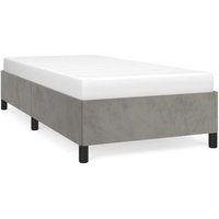 Estructura de Cama de Terciopelo Individual 90x200 Cm