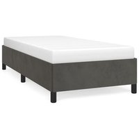 Estructura de Cama Individual de Terciopelo 90x200 Cm
