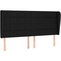 Cabecero de Cama con Orejas de Tela 183x23x118/128 Cm CFW658870